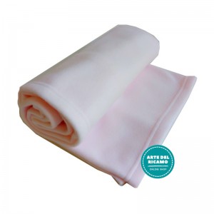 Baby Crib Blanket - Polar Flace - Pink